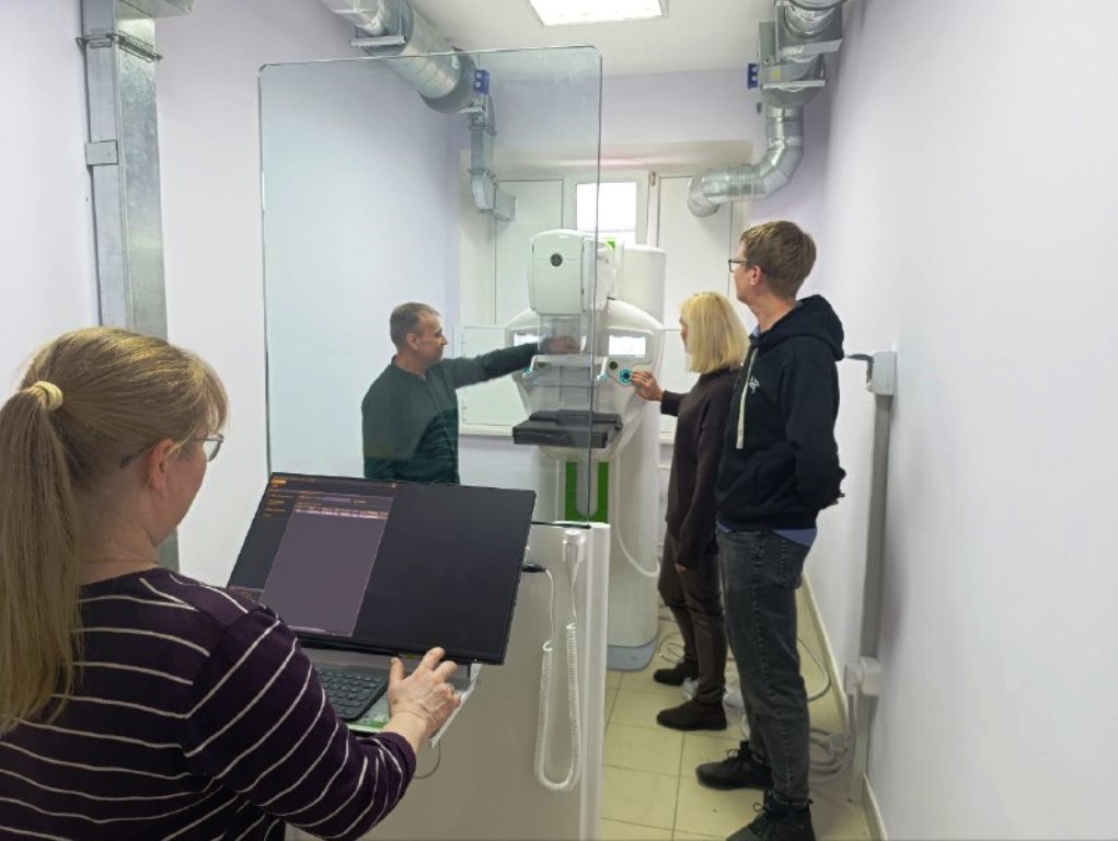 В Кузнецкой детской больнице появился новый маммограф