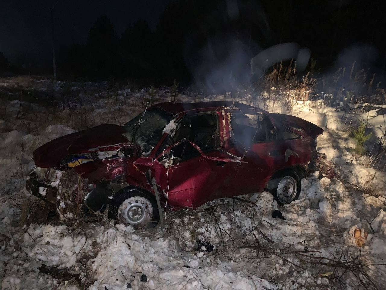На трассе Городище – Никольск в серьезном ДТП пострадали два человека