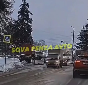 В Пензе 23 декабря автомобиль сбил женщину на улице Пролетарской