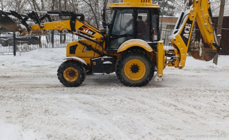Масштабная снегоуборка прошла на пензенских улицах 26 и 27 декабря