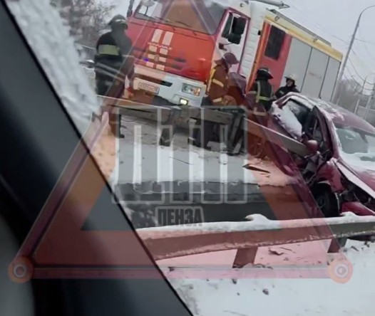 26 декабря в Пензе зафиксирована серия крупных ДТП