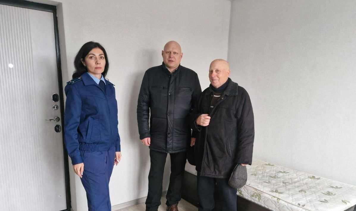 Пенсионер получил хорошее жилье после вмешательства прокуратуры в Нижнем Ломове