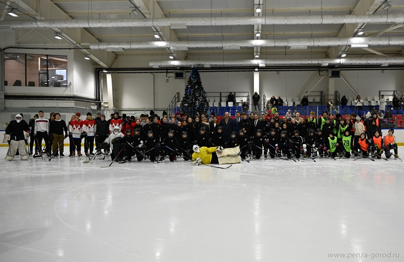 В Пензе зимой дворовые тренеры будут работать на 13 хоккейных площадках