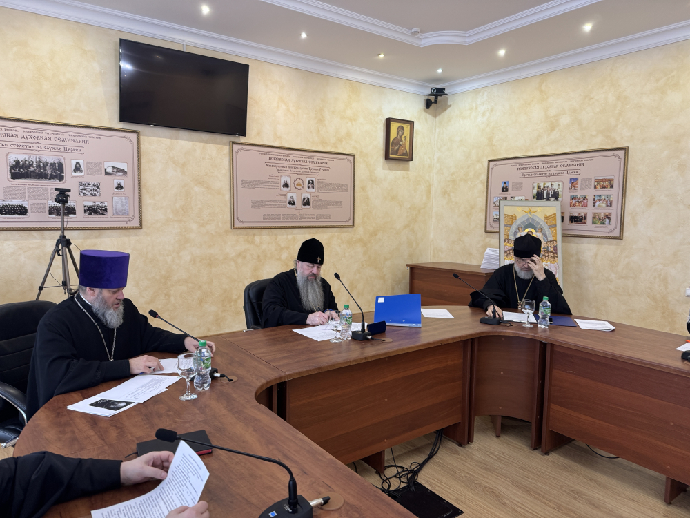 Митрополит Серафим принял участие в Ученом совете Пензенской семинарии