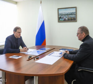 О чем говорили Денис Мантуров и Олег Мельниченко в Пензенской области