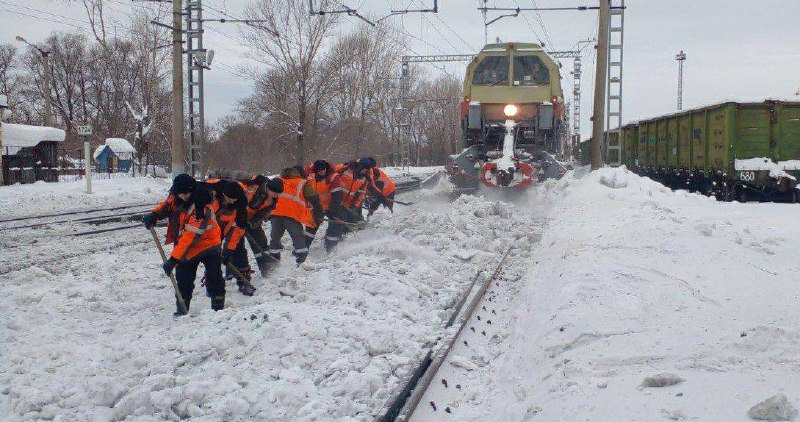 300 тысяч кубометров снега убрали с путей в Пензенском регионе с начала года