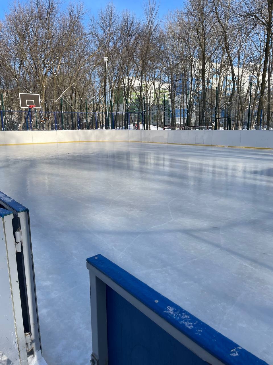 Каток в Детском парке Пензы откроется позже из-за погоды