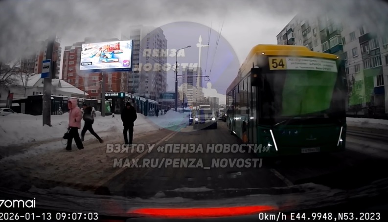 Водителя пензенского автобуса оштрафовали после видео в соцсетях