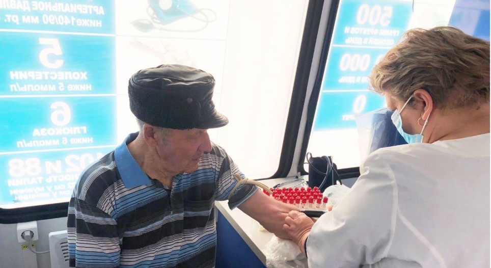 Более тысячи пензенских сельчан проверили здоровье в передвижных клиниках