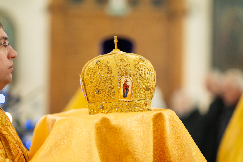 Митрополит Серафим возглавил литургию в день Обрезания Господня в Пензе