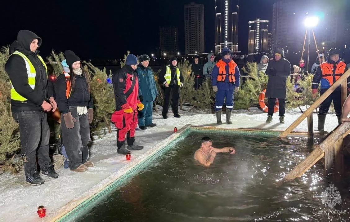 В Пензенской области в крещенских купаниях участвовали более 7 тысяч человек