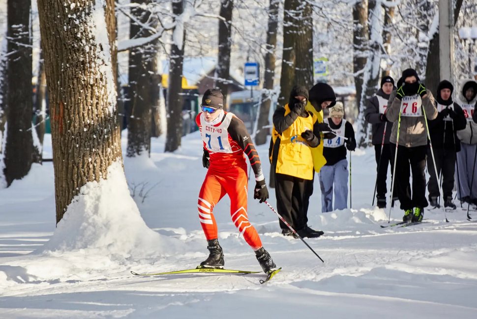 В Пензе определили сильнейших лыжников среди студентов колледжей