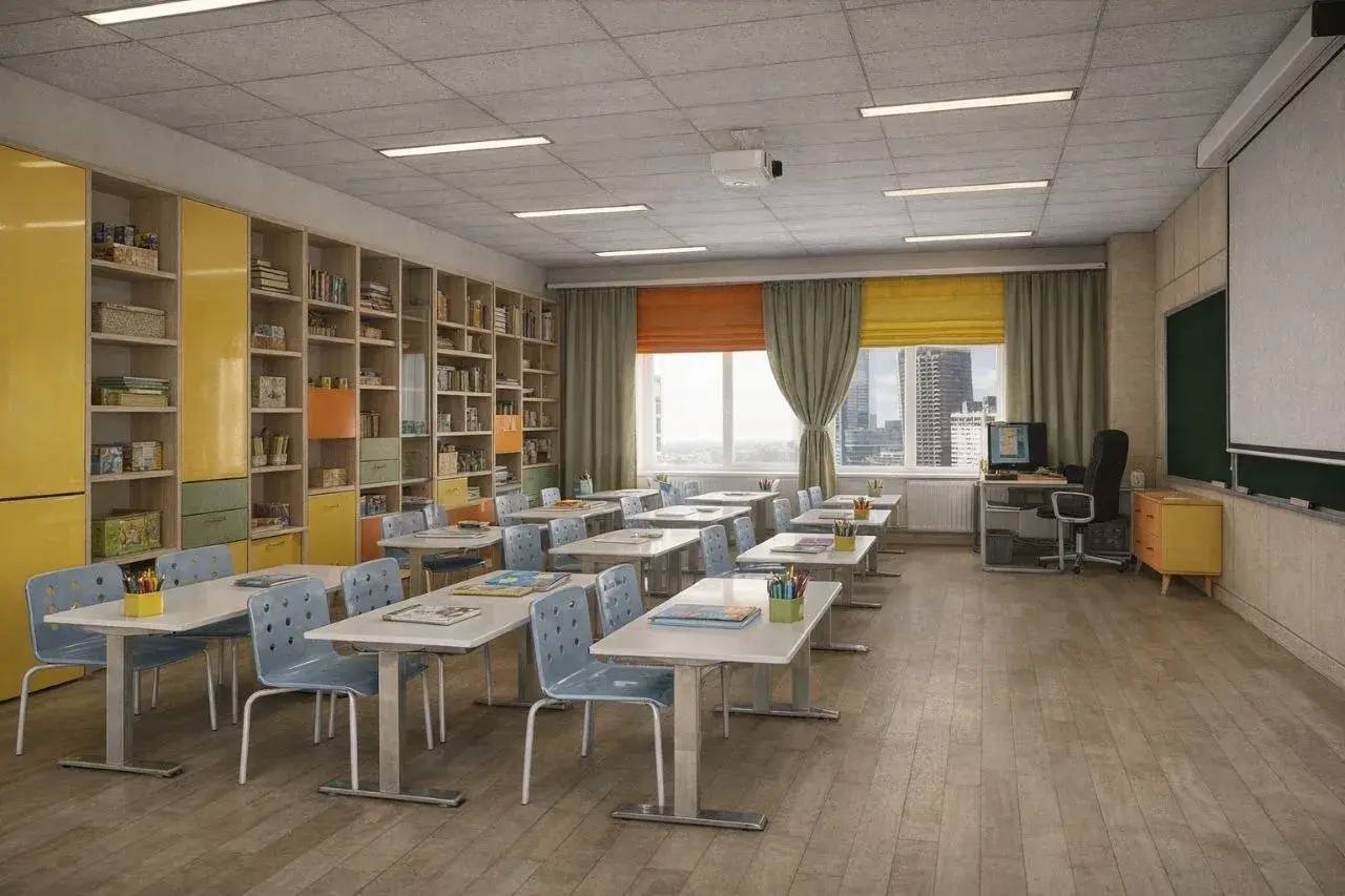 Пензенские студенты спроектировали интерьер для современной школы №27