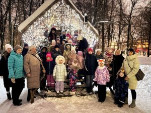 В парках и образовательных учреждениях Пензы прошли новогодние гулянья