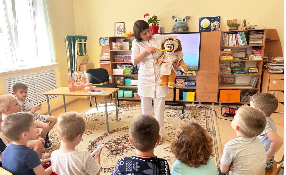 В Пензе 650 детей научились правильно ухаживать за зубами