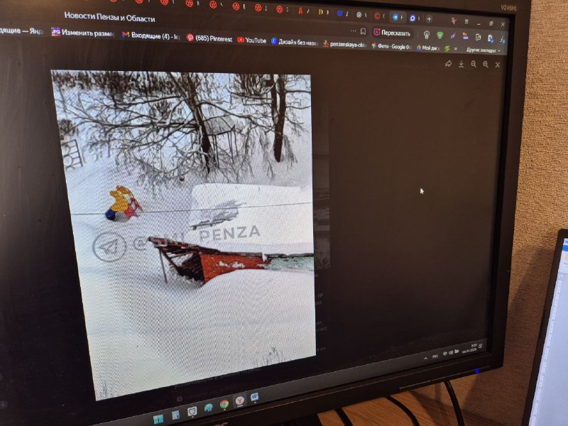 В пензенском детском саду обрушилась веранда из-за неубранного снега