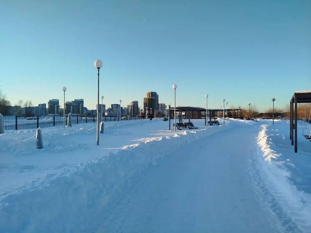 В Засечном открыли обновленное общественное пространство у набережной
