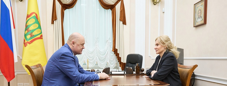 Ольга Кривонос обсудила с Вадимом Супиковым развитие здравоохранения