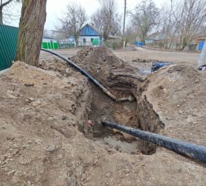 Пензенцы завершают ремонт канализации в Пологовском районе
