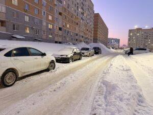 В селе Бессоновского района приостановили обработку дорог от гололеда