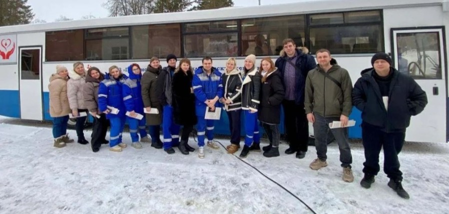 Около 100 сотрудников пензенской скорой помощи приняли участие в донорской акции