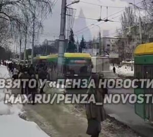 В Пензе из-за режима ракетной опасности остановили общественный транспорт