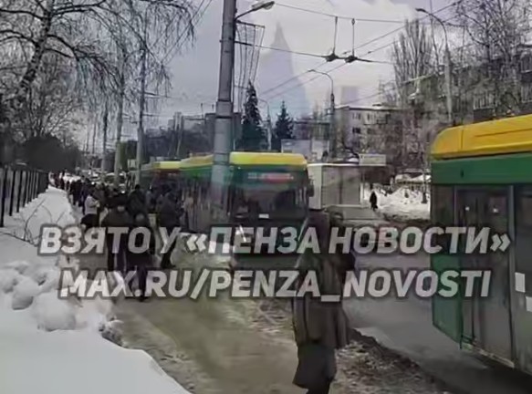 В Пензе из-за режима ракетной опасности остановили общественный транспорт