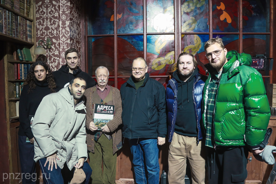 В Пензе снимают семейный фильм с Якубовичем и Соболевым