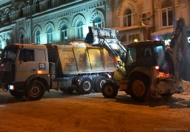 В мэрии Пензы рассказали о текущей ситуации с отоплением и расчисткой дорог
