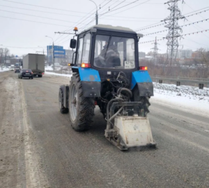 В Пензе с начала года отремонтировали 800 кв. метров дорог, несмотря на мороз