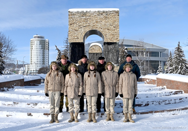 Пензенские гимназисты заступили на Вахту Памяти у Афганских ворот