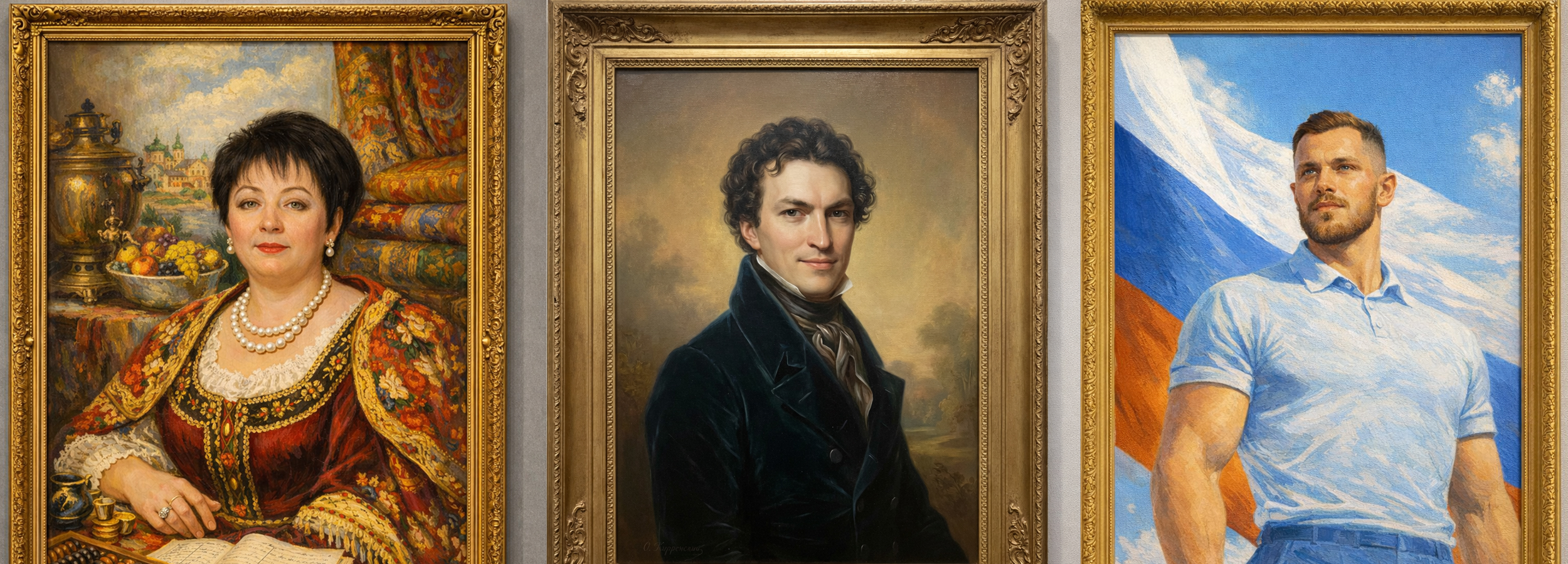 Нейросеть превратила пензенских чиновников в героев полотен известных мастеров