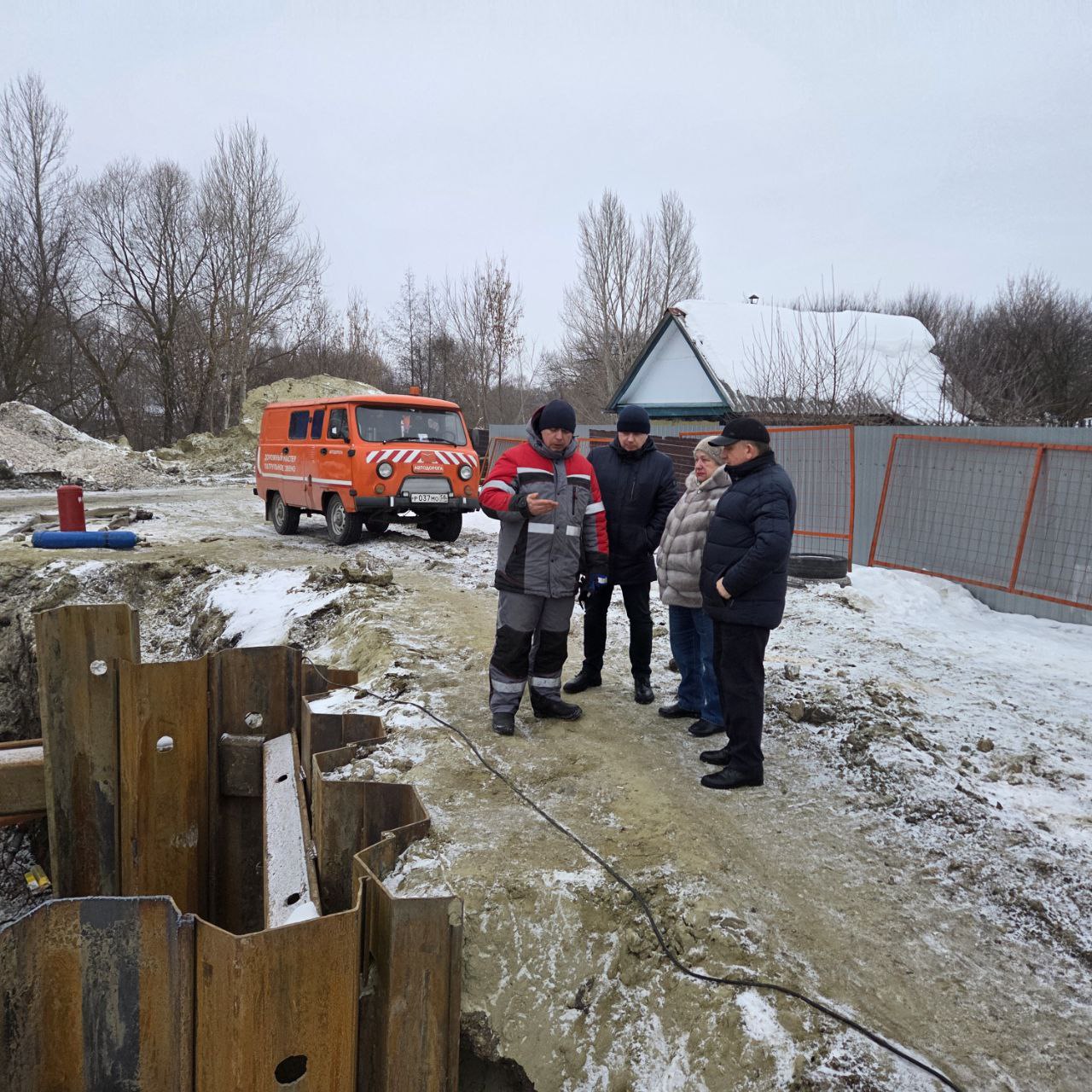 Ход строительства Ивановского коллектора проверил Александр Гришаев