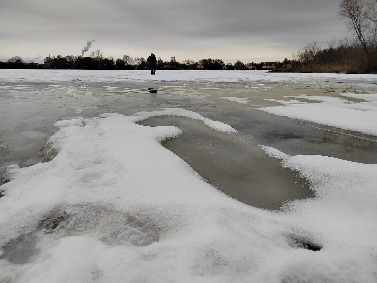 В Кузнецке пока не зафиксирован подъем уровня воды в реке