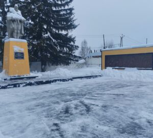 В Лунино в 2026 году продолжат благоустройство территории у памятника воинам ВОВ