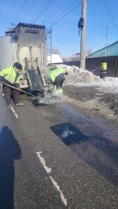 Жителям Пензы ответили, почему в городе так недолговечен ямочный ремонт дорог