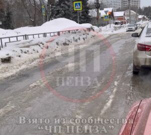 Пензенцы рассказали о потопе на улицах Красной и Свердлова