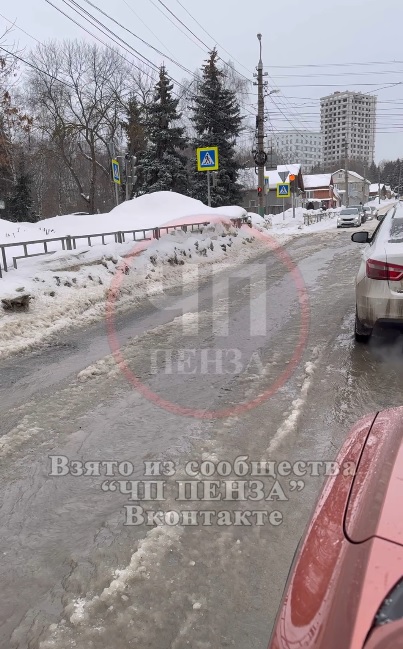 Пензенцы рассказали о потопе на улицах Красной и Свердлова