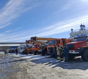 В Сердобском районе проверили, готовы ли службы к весеннему паводку