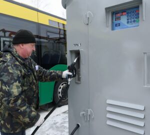 В Заречном запустили современный заправочный комплекс для автобусов