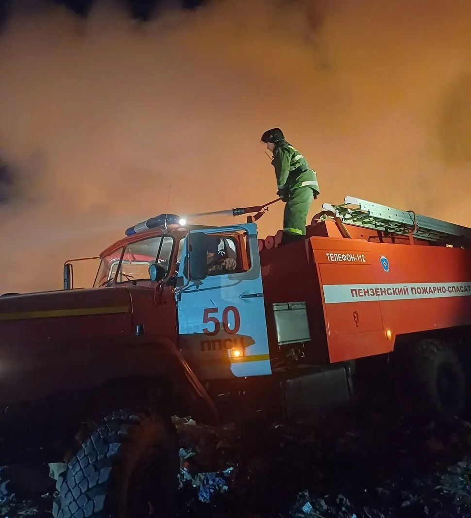 Появились подробности пожара на Чемодановской свалке под Пензой