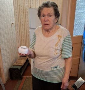 Пензенские шефы помогли обеспечить пожарную безопасность в домах Токмака