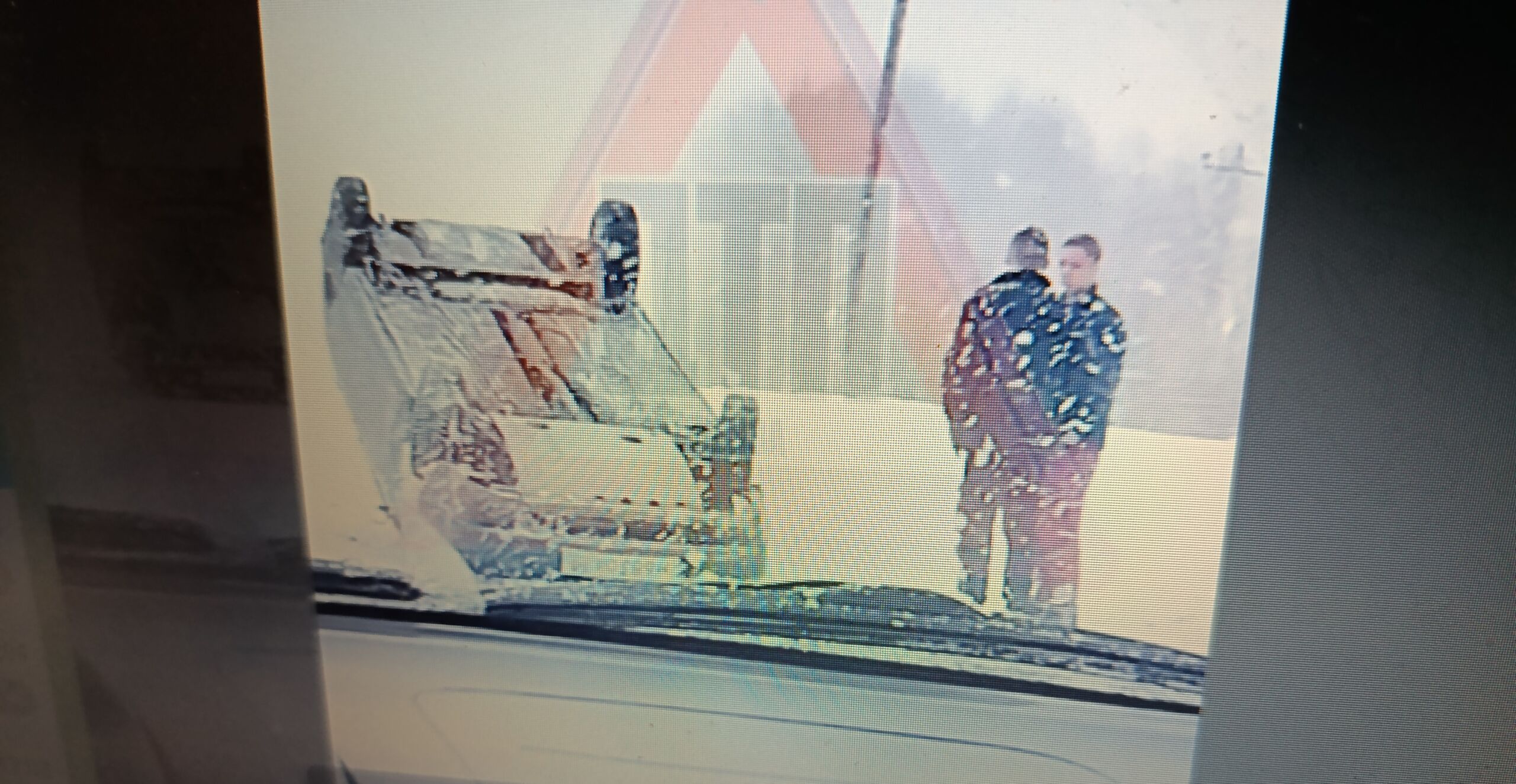 8 марта в метель в Мокшанском районе перевернулась машина