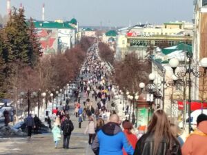 Настоящая весна ворвалась в Пензенскую область и вывела горожан на улицы