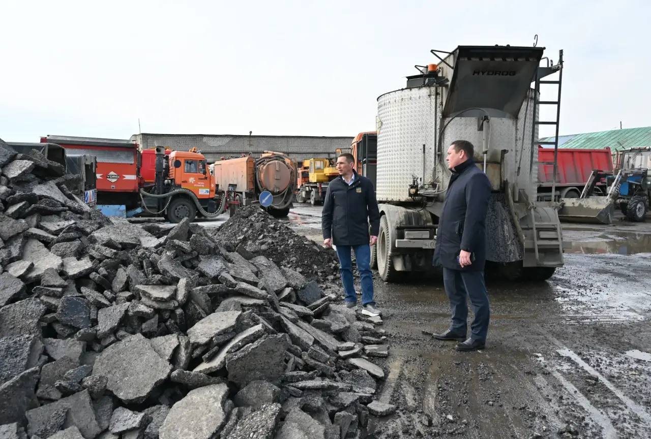 Пензавтодор восстановил более 1500 квадратных метров дорог после зимы