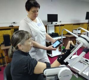 В Сердобской больнице появился робот для реабилитации суставов благодаря нацпроекту