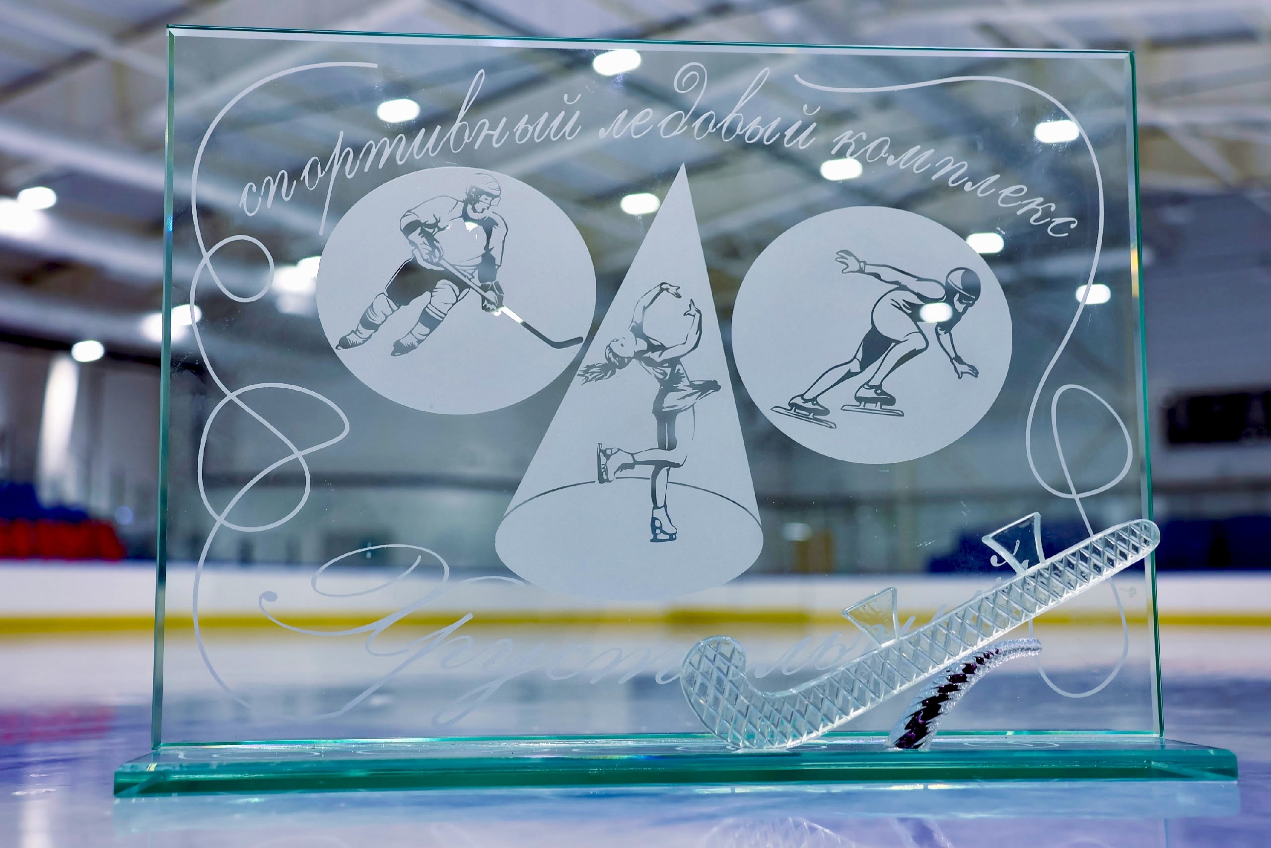 Никольский район передал подарок ледовому комплексу «Хрустальный» в Пензе