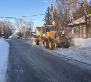 На каких улицах в Кузнецке уже начали отвод талых вод