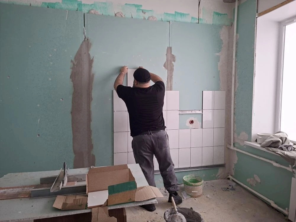 В Белинской районной больнице начали ремонт левого крыла лечебного корпуса