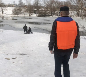 В Пензе начали штрафовать за выход на лед